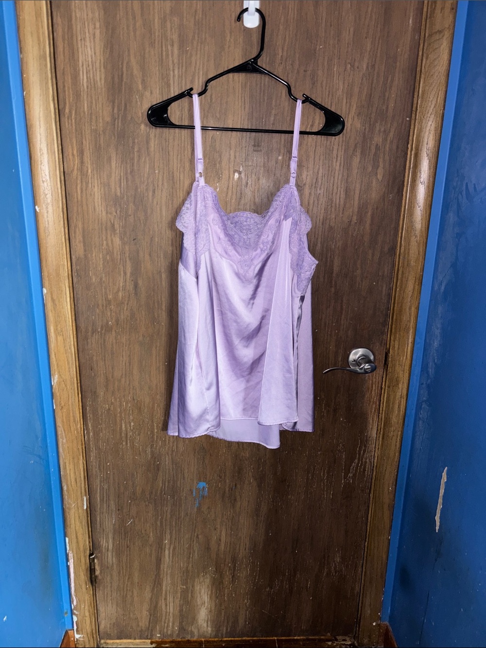 torrid Lavender Satin Lace Cami